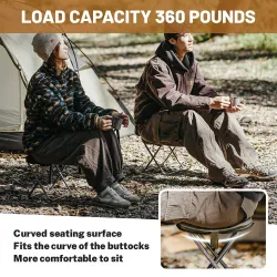 Chaise pliante NATUREHIKE : portable, légère et confortable